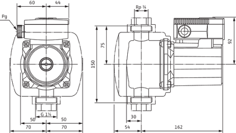 Насос циркуляционный TOP-Z 20/4 EM PN6/10 (2045519), Wilo фото 4