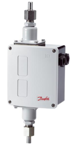 Реле разности давлений RT266AL 0-0,5 бар 2хG3/8" (017D008166), Danfoss фото 1