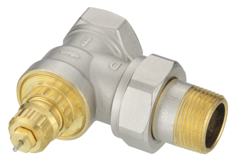 Клапан терморегулирующий DN20 RTR-G 20 ВН 3/4" угловой (013G1678)(013G7025), Danfoss фото 1