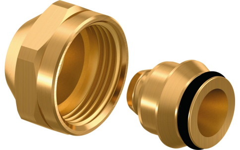 Адаптер зажимной Smart из латуни 20х2,0х3/4" ВР Евроконус (1086583), Uponor фото 1